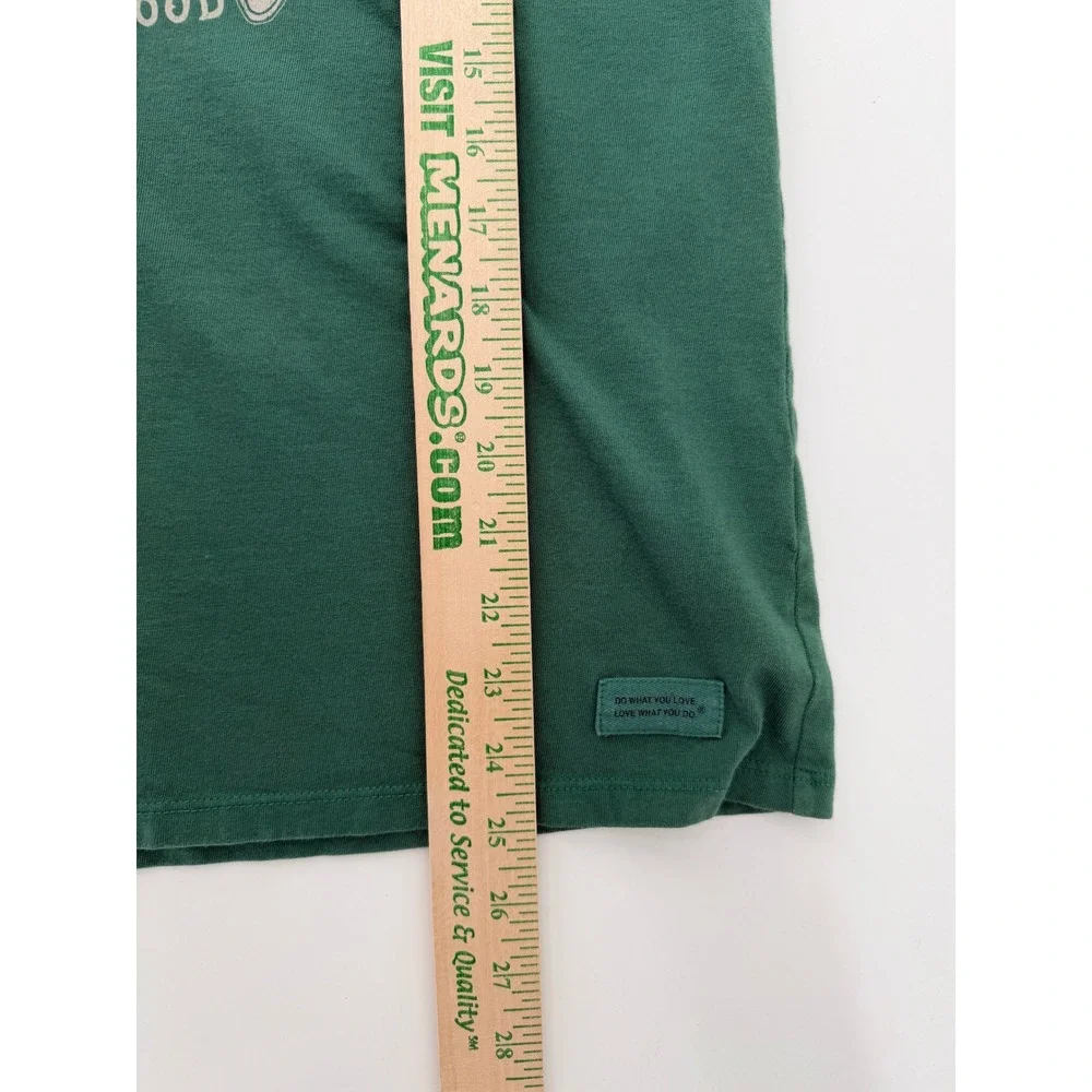 Life is Good‎ Womens Crusher Tee Green My Family Puts the FUN in Dysfunctional M
